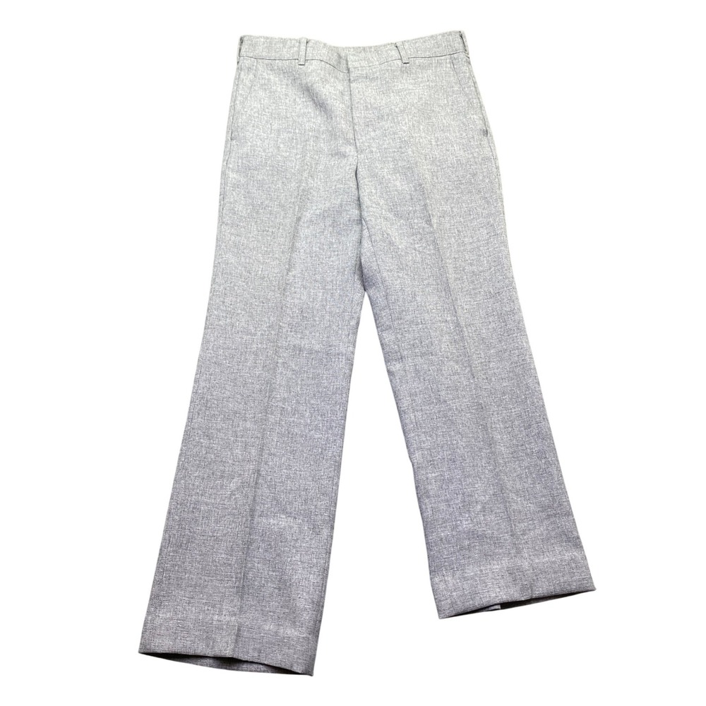 Vintage Levis Sportswear Action Slacks Gray Straight Leg Pants Sz 30 Talon Zip